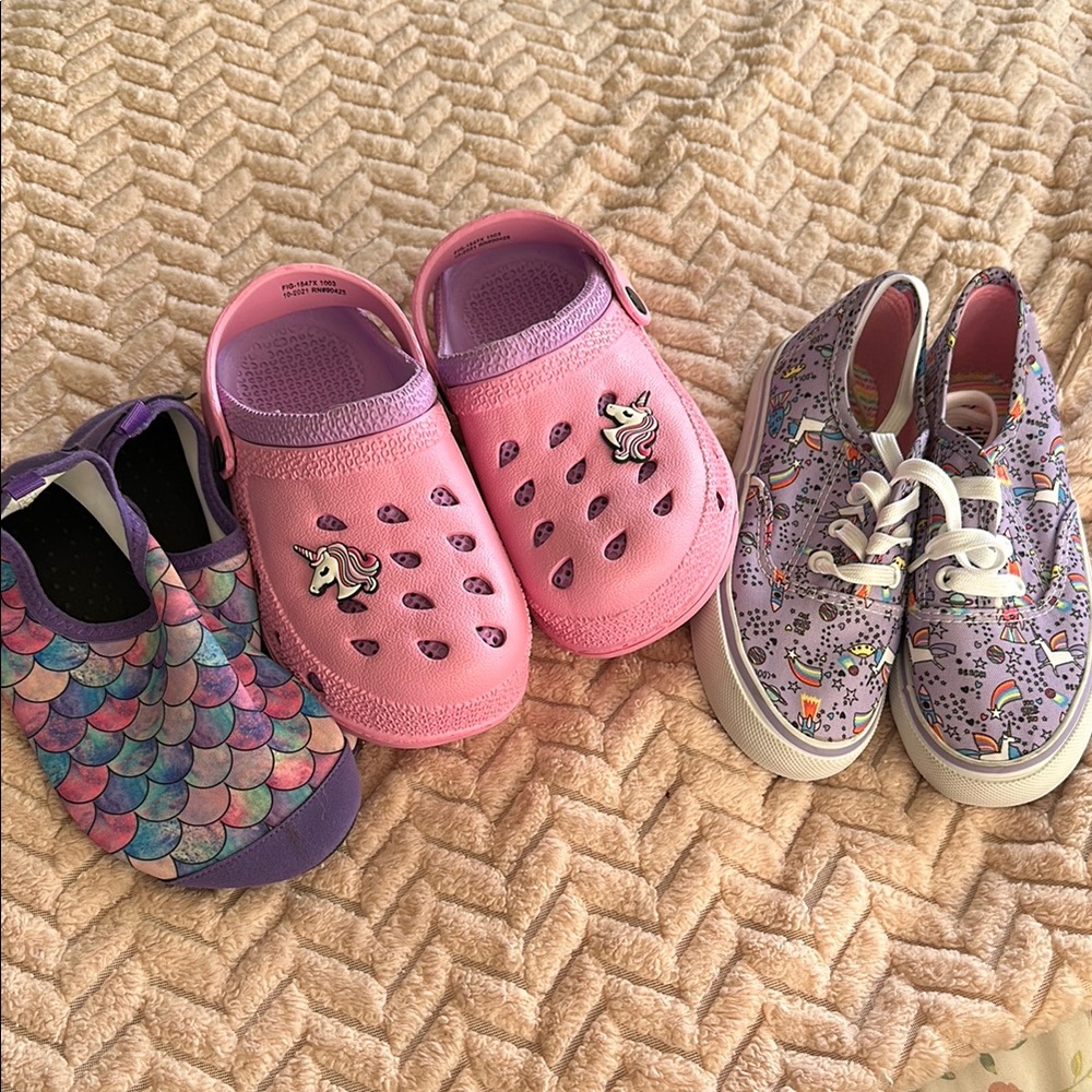 Pink Unicorn Kids Clogs